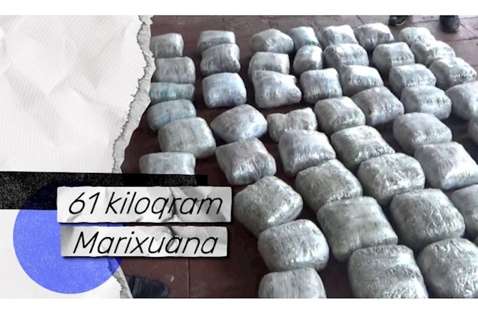 İrandan gətirilən 61 kq narkotiki satmaq istədilər — VİDEO