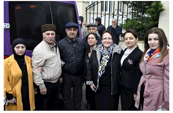 Şuşaya növbəti köç karvanı yola salındı — FOTOLAR