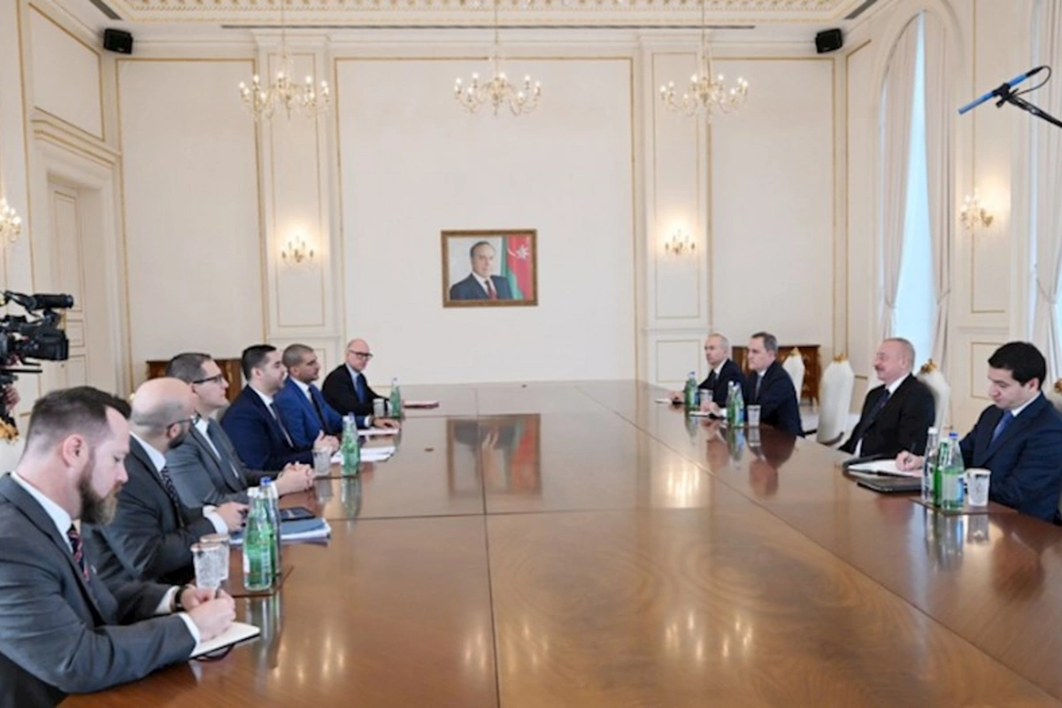 Prezident ATƏT-in sədrini qəbul etdi — FOTOLAR