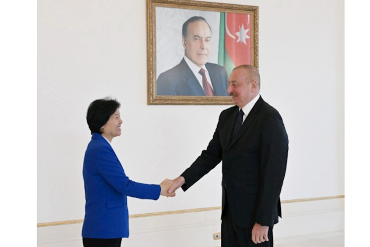 İlham Əliyev Ümumçin Komitəsinin sədr müavinini qəbul etdi