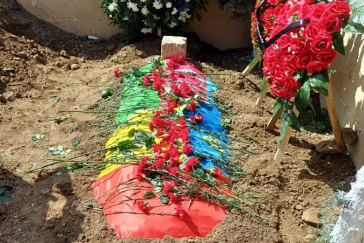 Daşaltı şəhidi dəfn olundu