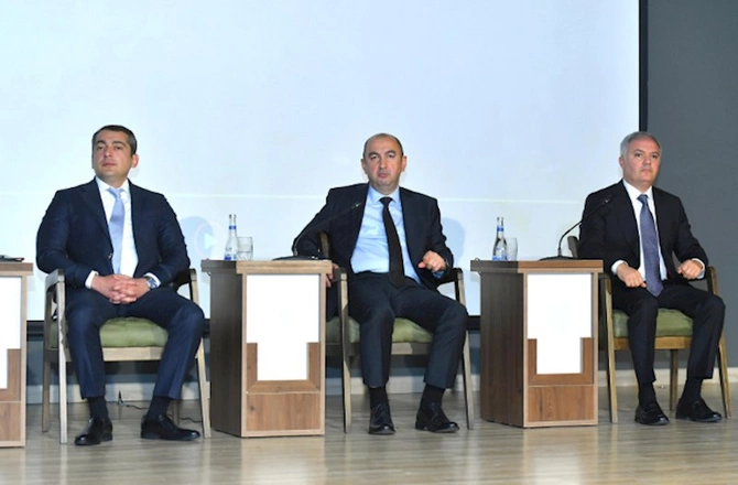 Ağdamda yanğın təhlükəsizliyi ilə bağlı regional müşavirə keçirildi — FOTO