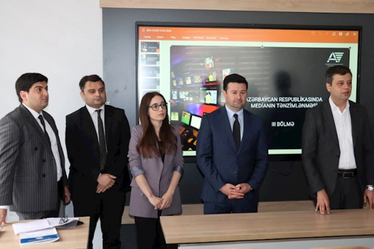 Audiovizual Şura BDU-nun tələbələri üçün növbəti seminar təşkil etdi — FOTOLAR