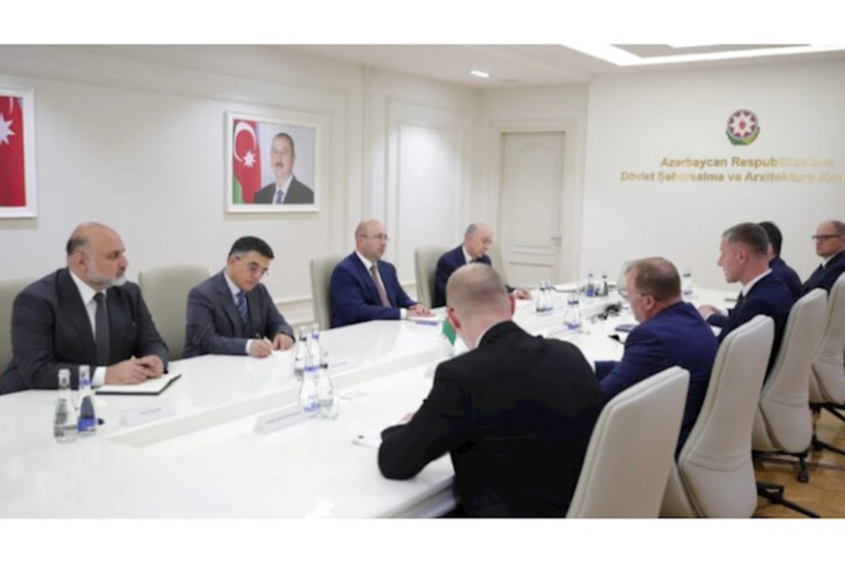 Anar Quliyev Belarusun arxitektura və tikinti naziri ilə görüşdü — FOTO