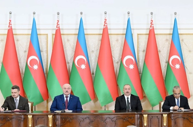 Azərbaycan və Belarus arasında 9 sənəd imzalandı — FOTOLAR (YENİLƏNİB)