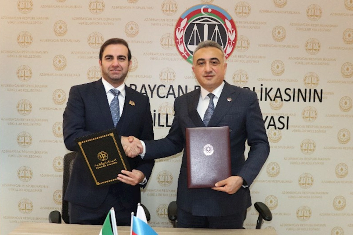 Azərbaycan və Küveyt vəkillər kollegiyaları arasında Memorandum imzalandı — FOTOLAR