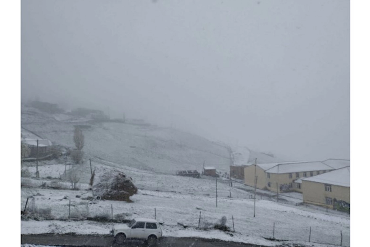 Quba və Qusara qar yağır — FOTO