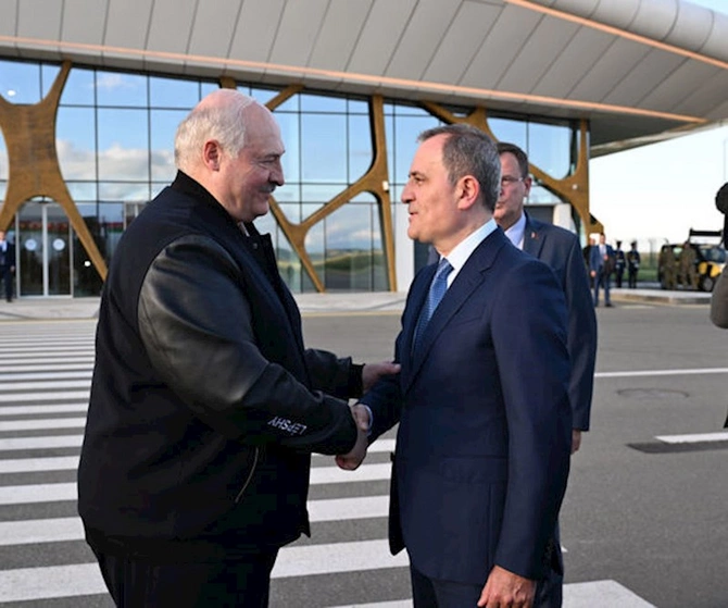 Belarus Prezidenti Aleksandr Lukaşenkonun Azərbaycana dövlət səfəri başa çatıb — FOTOLAR
