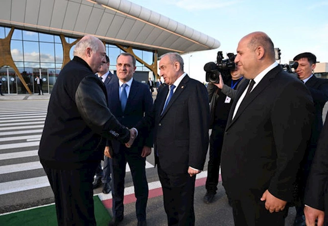 Belarus Prezidenti Aleksandr Lukaşenkonun Azərbaycana dövlət səfəri başa çatıb — FOTOLAR