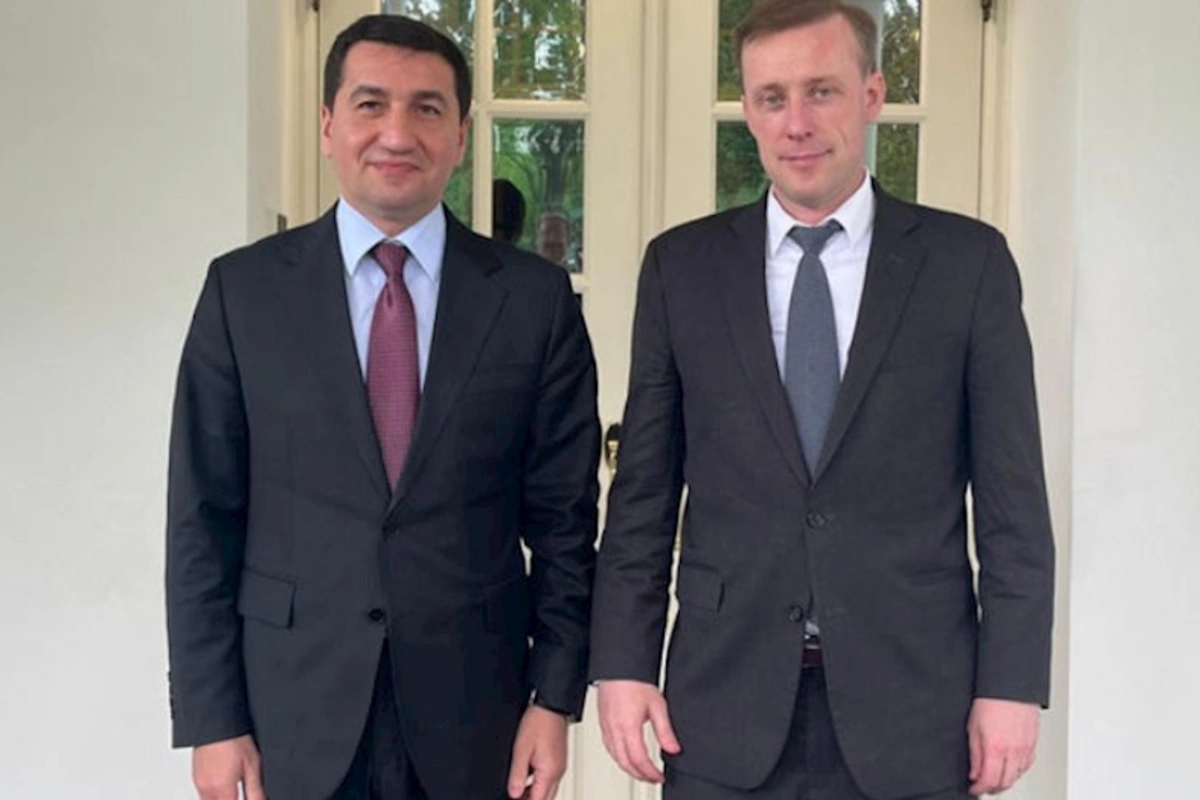 Hikmət Hacıyev ABŞ Prezidentinin müşaviri ilə görüşüb — FOTO