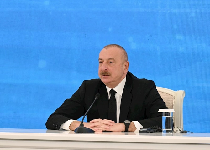 Azərbaycan və İran prezidentləri iki hidroqovşağın açılış mərasimində — FOTOLAR (YENİLƏNİB)