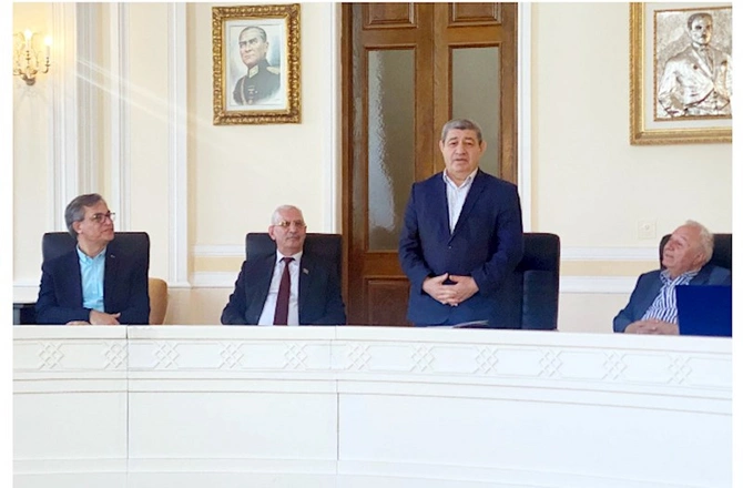 Hüseynbala Mirələmova Türkiyənin ASES təşkilatının xüsusi mükafatı təqdim edildi — FOTO Hüseynbala Mirələmova Türkiyənin ASES təşkilatının xüsusi mükafatı təqdim edildi — FOTO