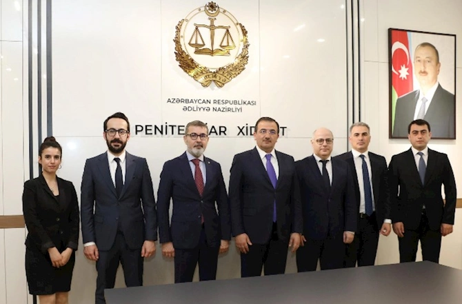 Türkiyə İnsan Hüquqları və Bərabərlik Qurumunun nümayəndə heyəti ilə Penitensiar xidmətdə görüş — FOTO Türkiyə İnsan Hüquqları və Bərabərlik Qurumunun nümayəndə heyəti ilə Penitensiar xidmətdə görüş — FOTO