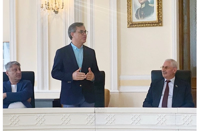 Hüseynbala Mirələmova Türkiyənin ASES təşkilatının xüsusi mükafatı təqdim edildi — FOTO Hüseynbala Mirələmova Türkiyənin ASES təşkilatının xüsusi mükafatı təqdim edildi — FOTO