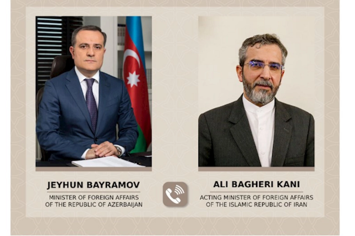 Ceyhun Bayramov Əli Bağeri ilə danışıqlar apardı — YENİLƏNİB