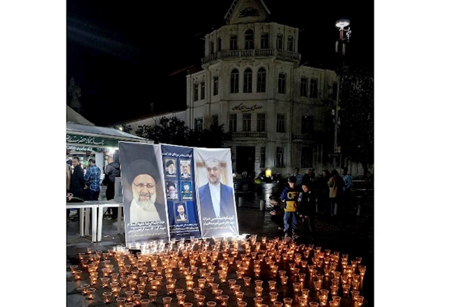 Təbrizdə mərhum Prezident və xarici işlər naziri ilə vida mərasimi başladı — FOTOLAR