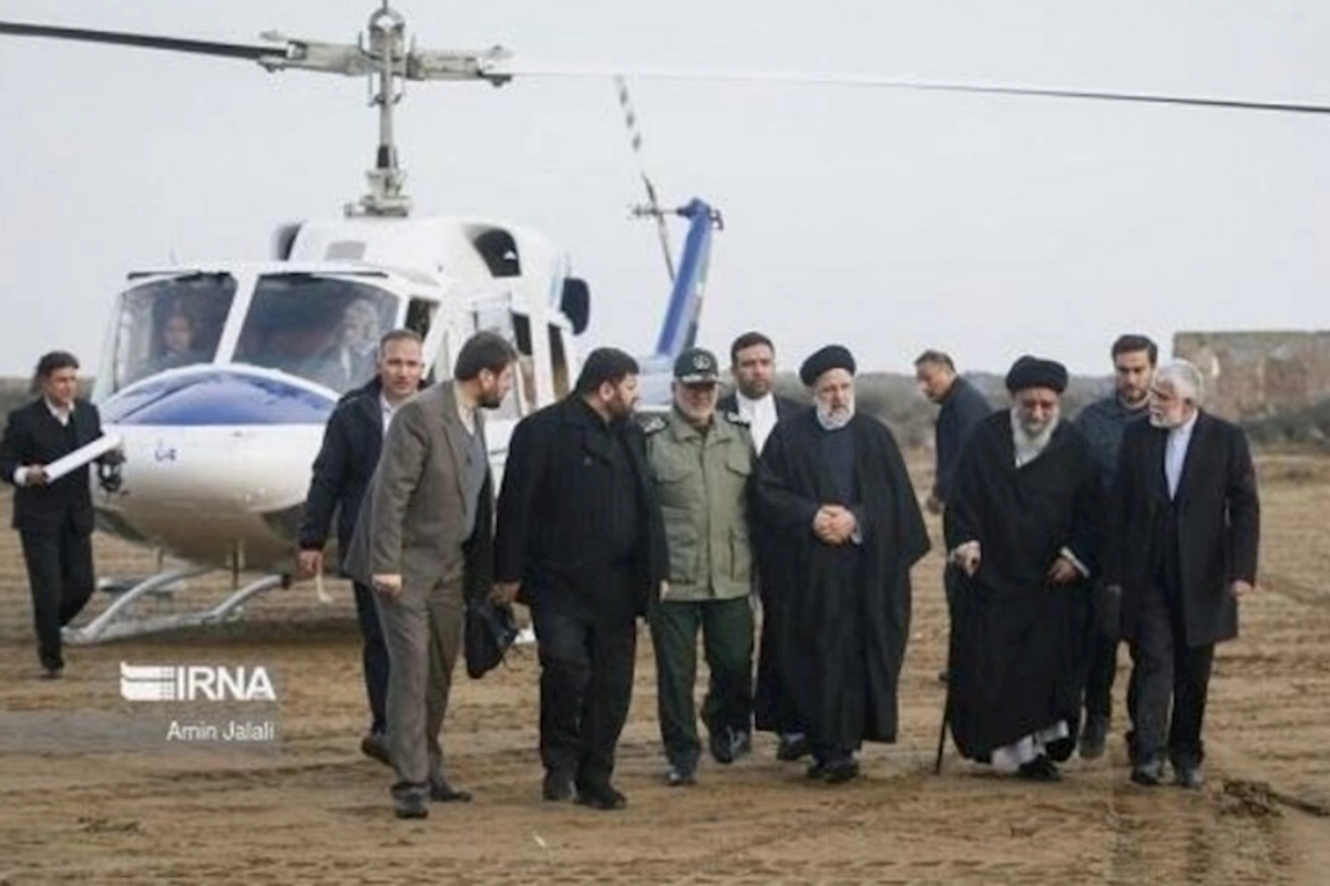 Son anda hamısı bir helikopterə mindirilib...