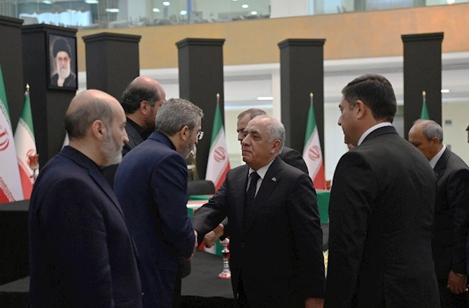 Əli Əsədov Rəisinin anım mərasimində — FOTOLAR