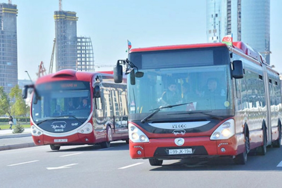 Bu marşrut avtobuslarının hərəkəti dəyişdirilir