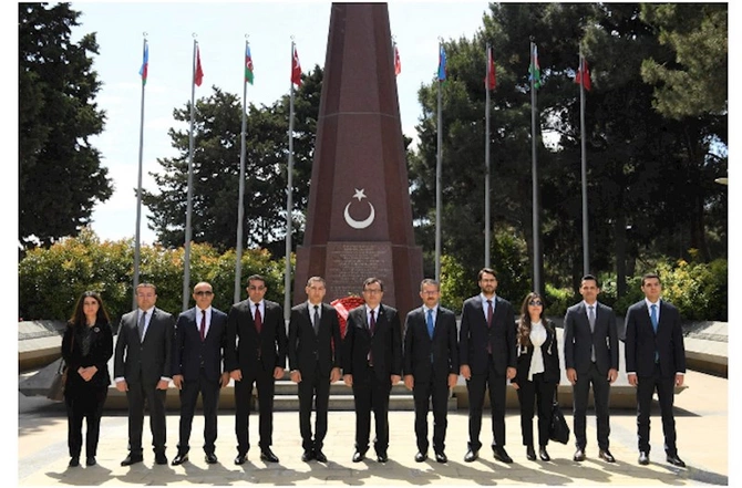 TBMM Baş katibinin müavini Azərbaycandadır — FOTOLAR TBMM Baş katibinin müavini Azərbaycandadır — FOTOLAR