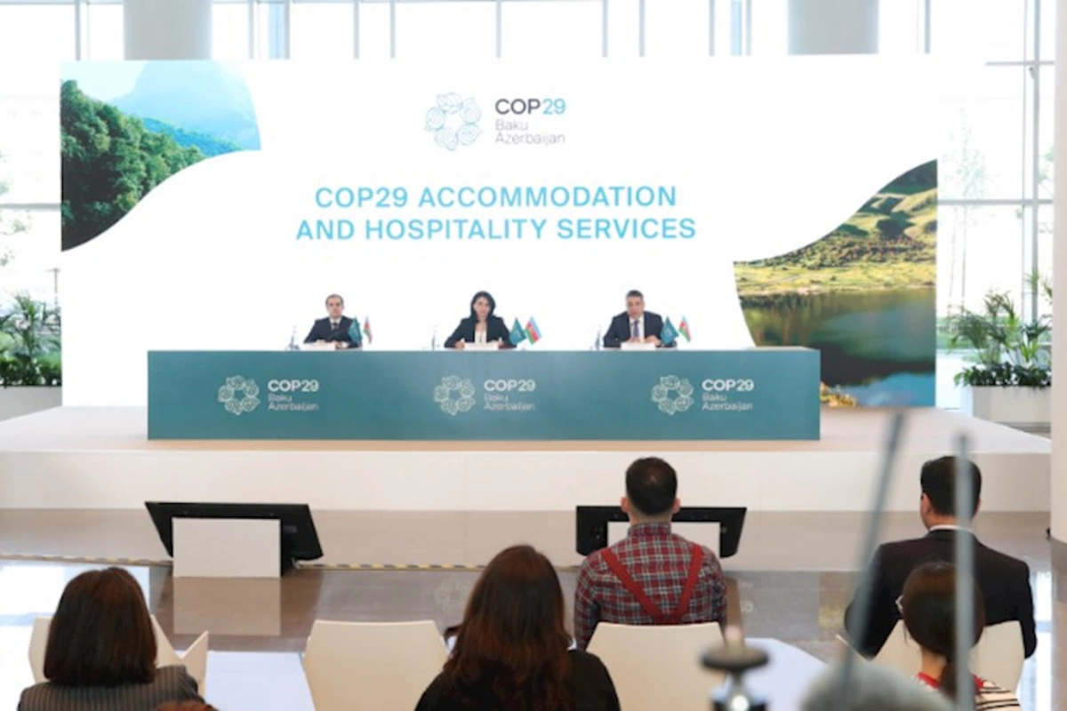 COP29 vahid onlayn rezervasiya platforması təqdim edildi