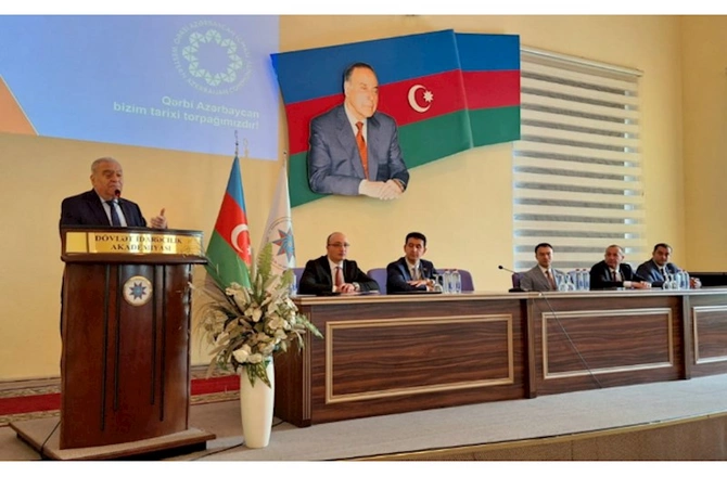 “Qərbi Azərbaycan həqiqətləri” mövzusunda elmi-konfrans keçirildi — FOTOLAR