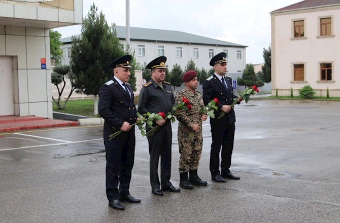 Hərbi Prokurorluq və Daxili Qoşunlar birgə tədbir keçirdi — FOTOLAR