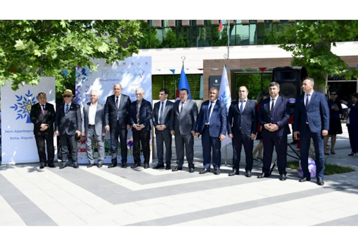 Xətai rayonunda “Azərbaycanım” mövzusunda VII Uşaq və Gənc Rəsm Festivalı keçirilib — FOTOLAR
