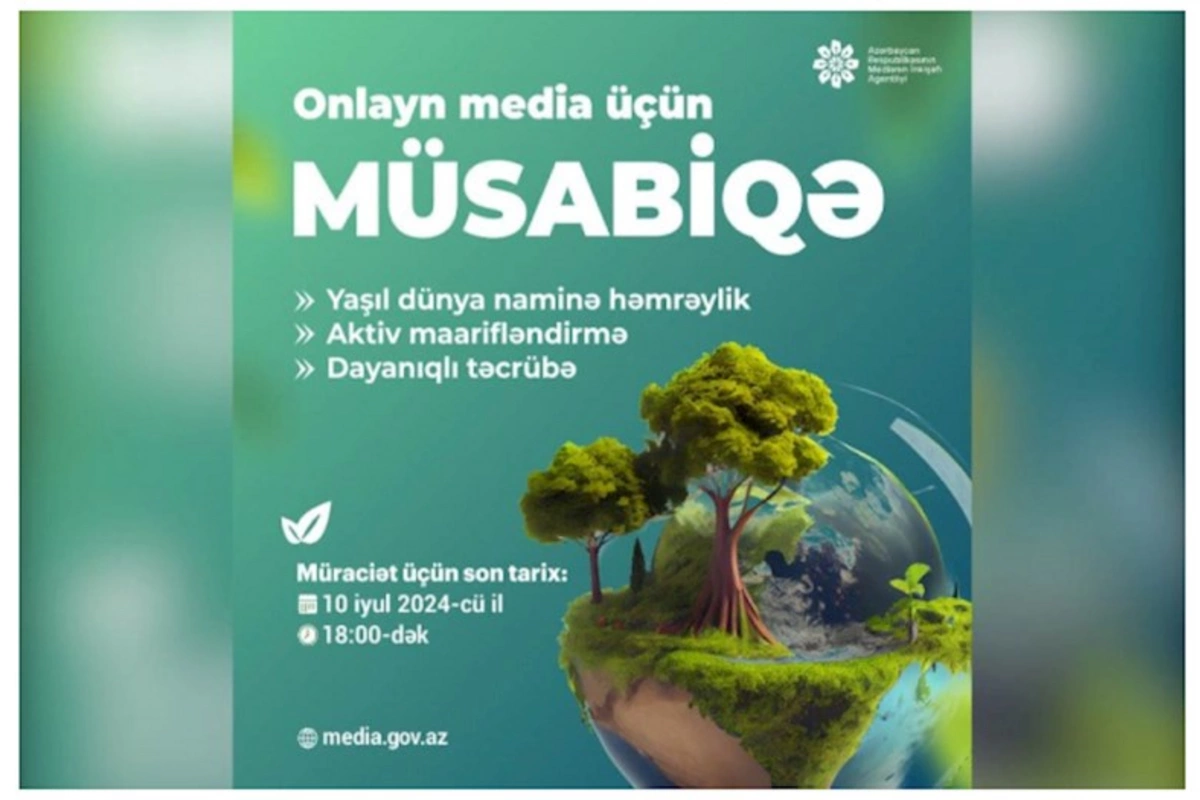 MEDİA onlayn media subyektləri üçün müsabiqə elan etdi
