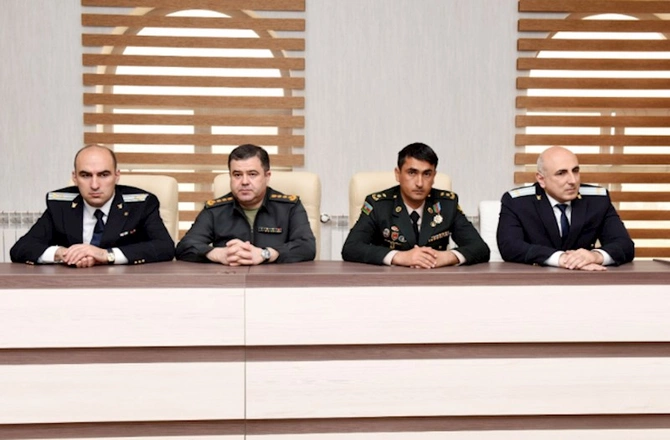 Hərbi Prokurorluq və Daxili Qoşunlar birgə tədbir keçirdi — FOTOLAR