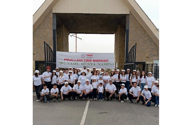Abşeron Milli Parkında tibb işçilərinin iştirakı ilə velomarafon — FOTOLAR Abşeron Milli Parkında tibb işçilərinin iştirakı ilə velomarafon — FOTOLAR