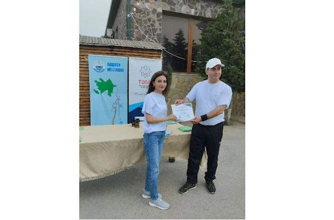 Abşeron Milli Parkında tibb işçilərinin iştirakı ilə velomarafon — FOTOLAR Abşeron Milli Parkında tibb işçilərinin iştirakı ilə velomarafon — FOTOLAR