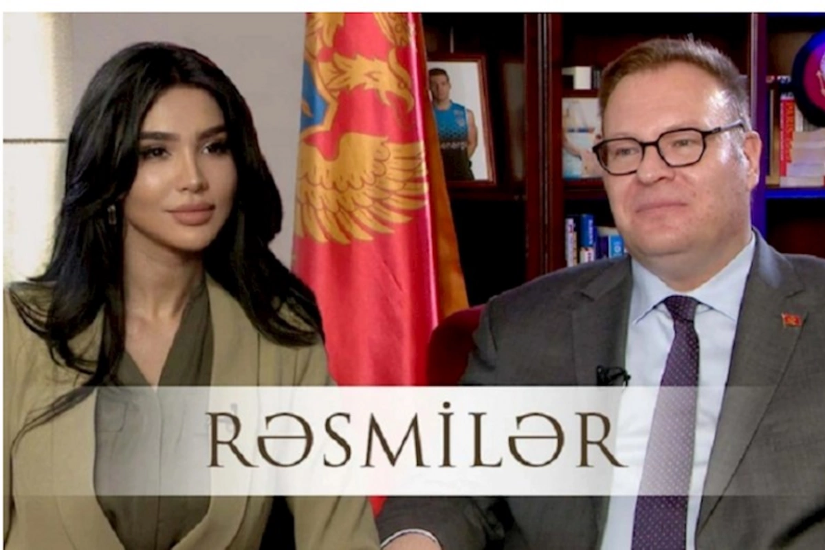Monteneqronun Azərbaycandakı səfiri iki ölkə arasında imzalanmış sənədlərdən DANIŞDI (VİDEO)