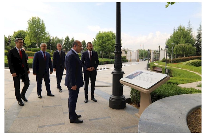 Dövlət Mineral Xammal Ehtiyatlarından İstifadə Agentliyinin rəsmiləri Ankarada səfərdədir — FOTOLAR Dövlət Mineral Xammal Ehtiyatlarından İstifadə Agentliyinin rəsmiləri Ankarada səfərdədir — FOTOLAR