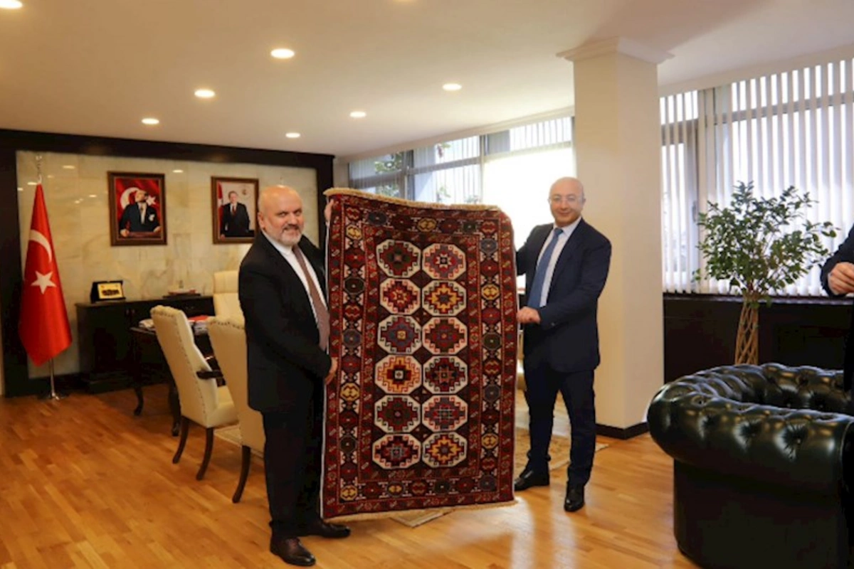 Dövlət Mineral Xammal Ehtiyatlarından İstifadə Agentliyinin rəsmiləri Ankarada səfərdədir — FOTOLAR