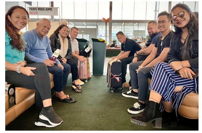 Fransız Polineziyası hakim partiyasının rəhbərliyi Azərbaycana gəldi — FOTO
