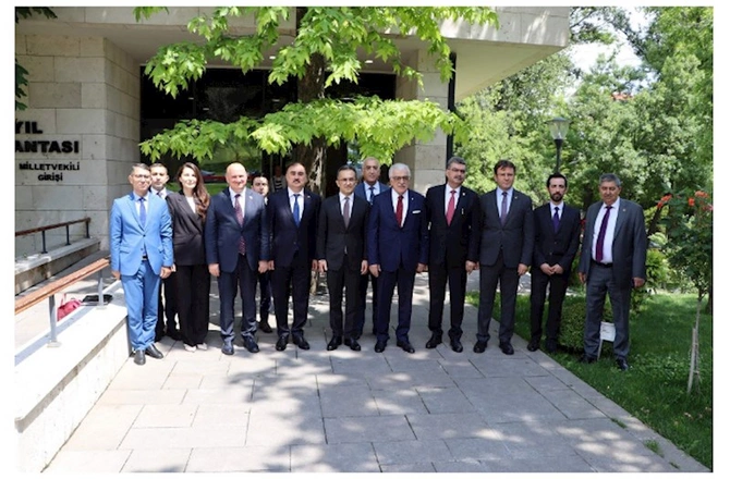 Dövlət Komitəsinin nümayəndə heyəti TBMM-də olub — FOTOLAR