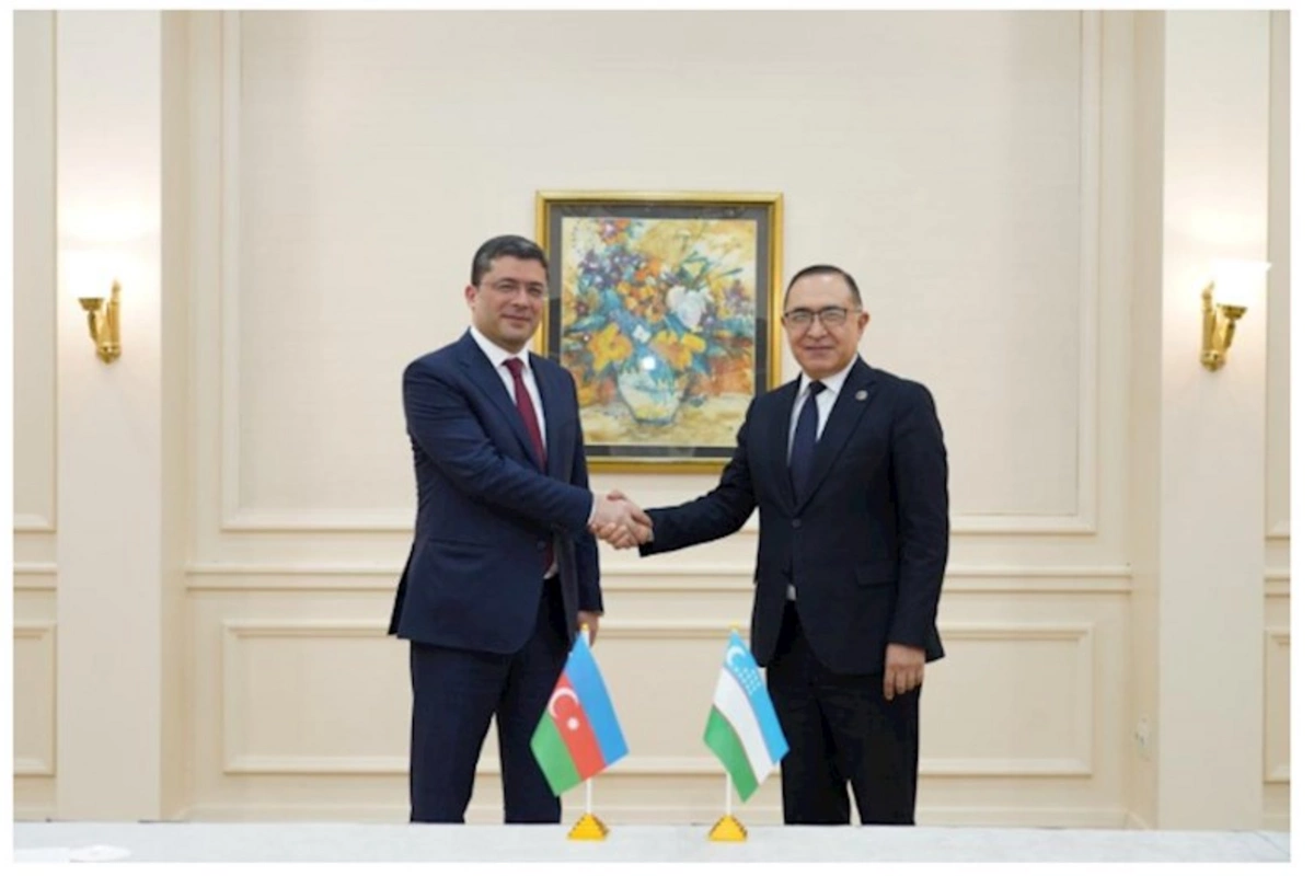 Əhməd İsmayılov ilə Asadjan Xocayev arasında ikitərəfli görüş keçirildi — FOTO