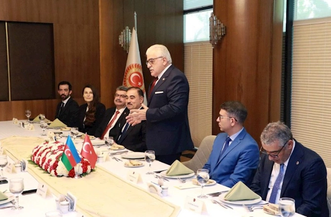 Dövlət Komitəsinin nümayəndə heyəti TBMM-də olub — FOTOLAR