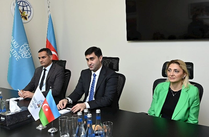 Bakı Təşəbbüs Qrupu və Fransız Polineziyasının Tavini Huiraatira Partiyası arasında görüş keçirildi — FOTO
