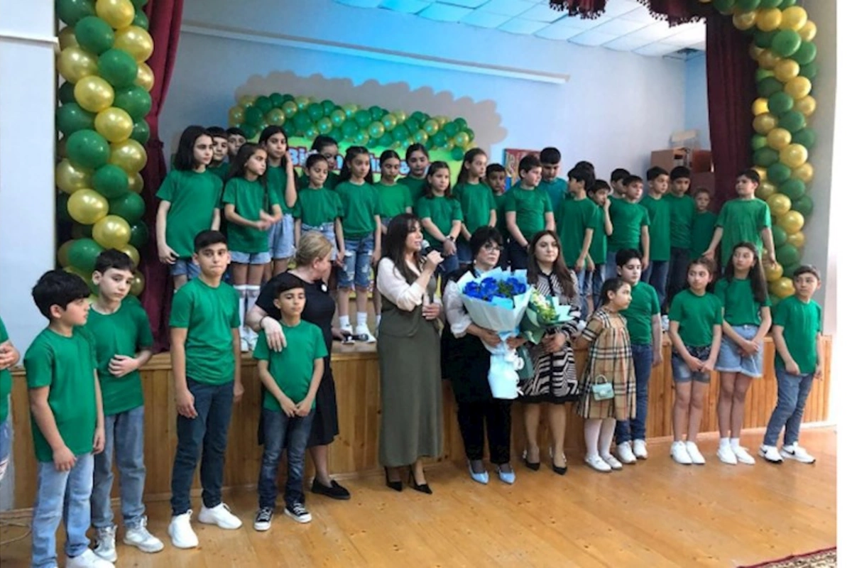 R.Nəsirov adına 111 nömrəli məktəbdə 1 iyun Uşaqların Beynəlxalq Müdafiəsi günü qeyd olundu — FOTOLAR