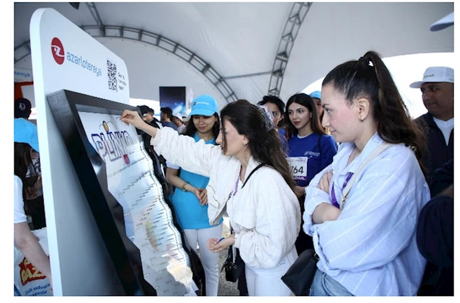 “Azərlotereya” “Bakı Marafonu-2024”də — FOTO