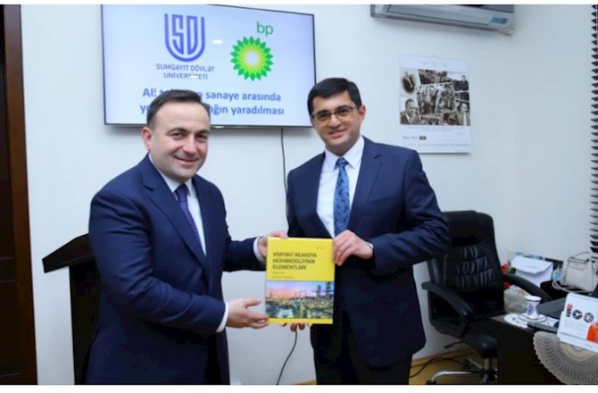 BP Sumqayıt Dövlət Universitetində yeni magistr proqramına start verdi — FOTO