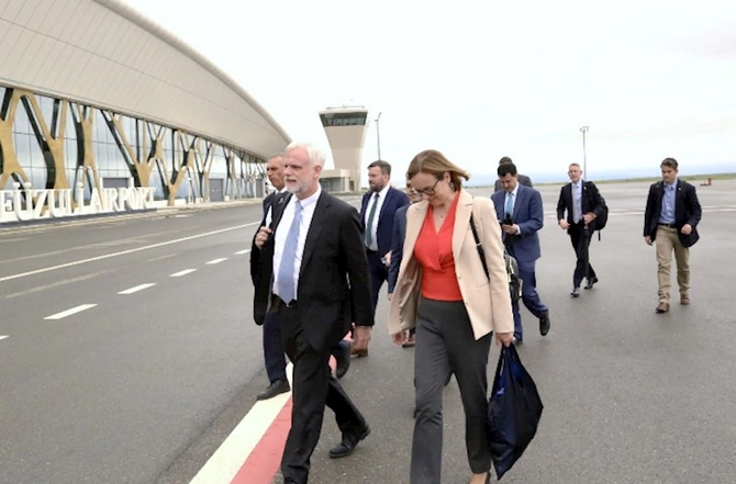 ABŞ səfiri Şuşaya getdi — FOTOLAR