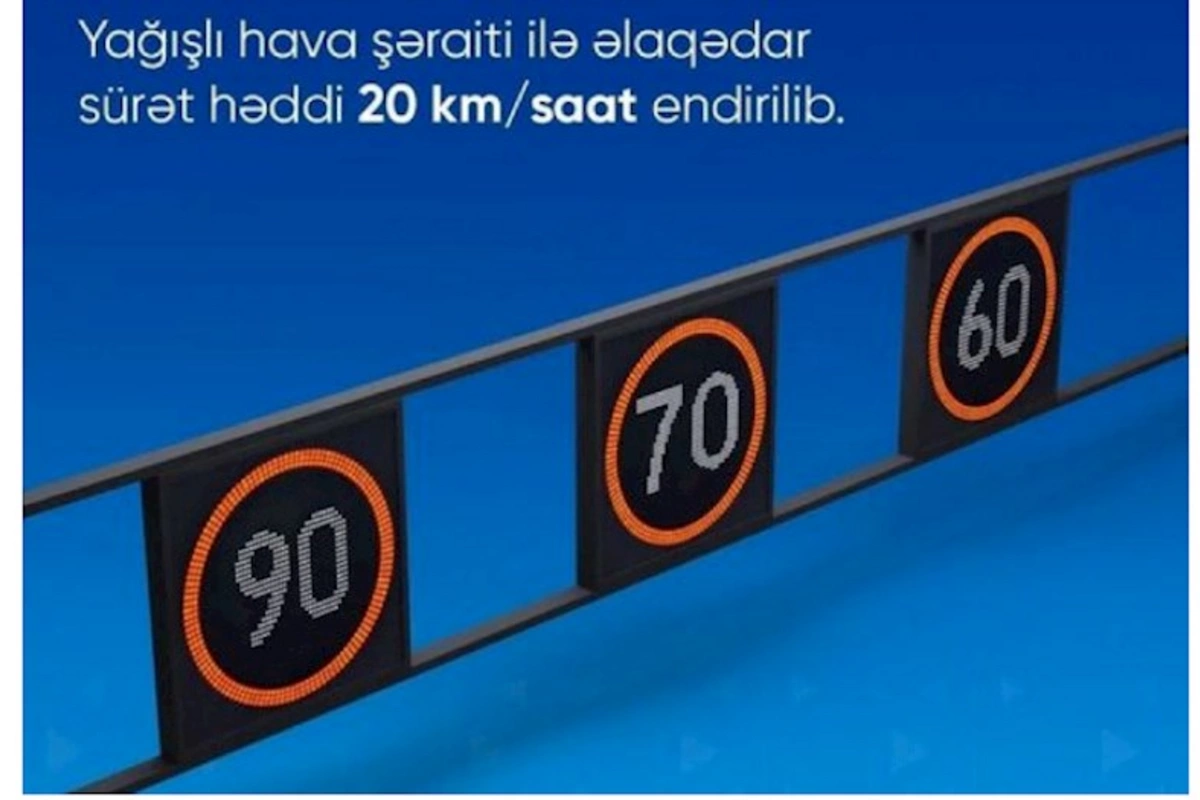 Hava limanı yolunda sürət həddi bərpa edildi