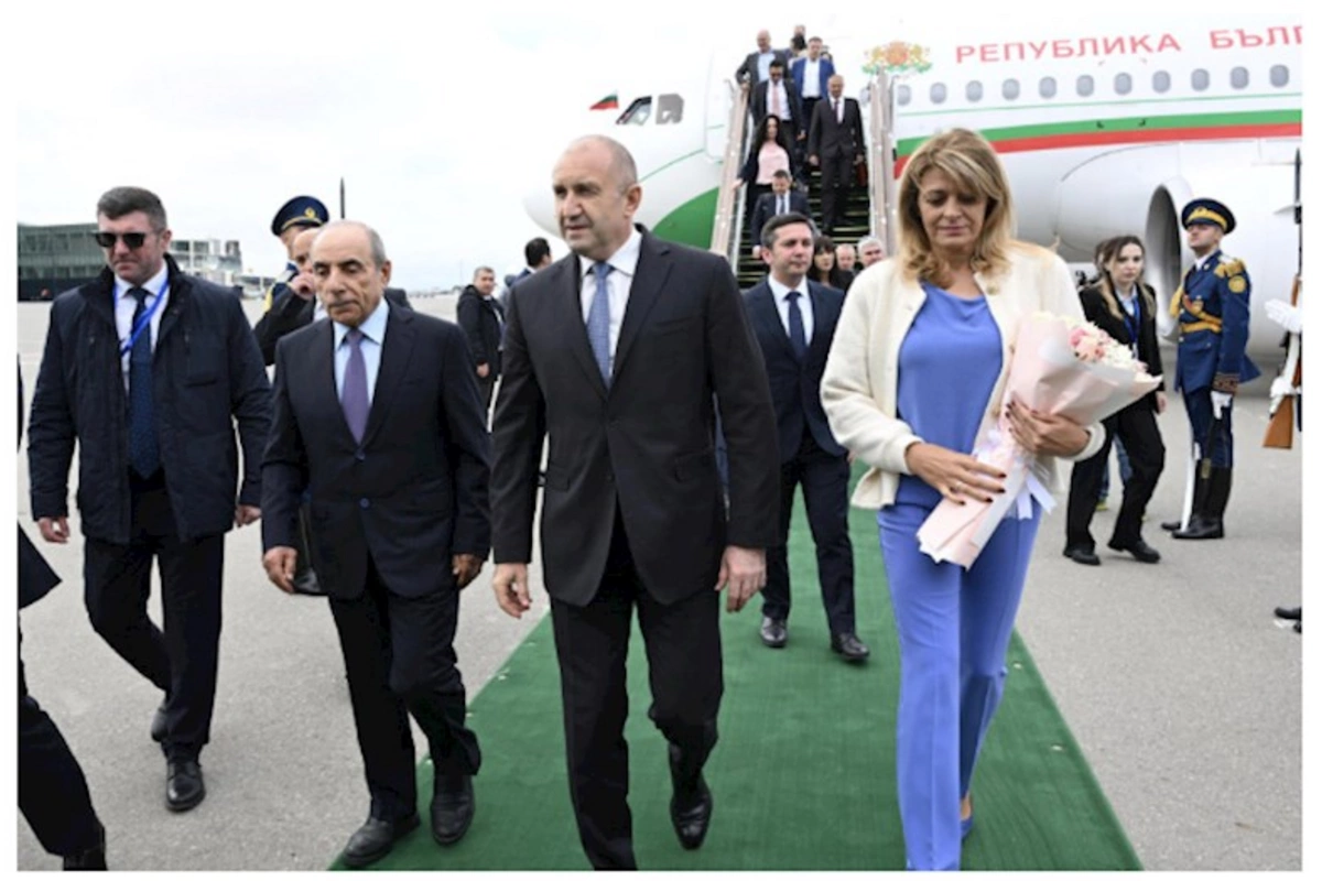 Bolqarıstan Prezidenti Azərbaycana gəldi