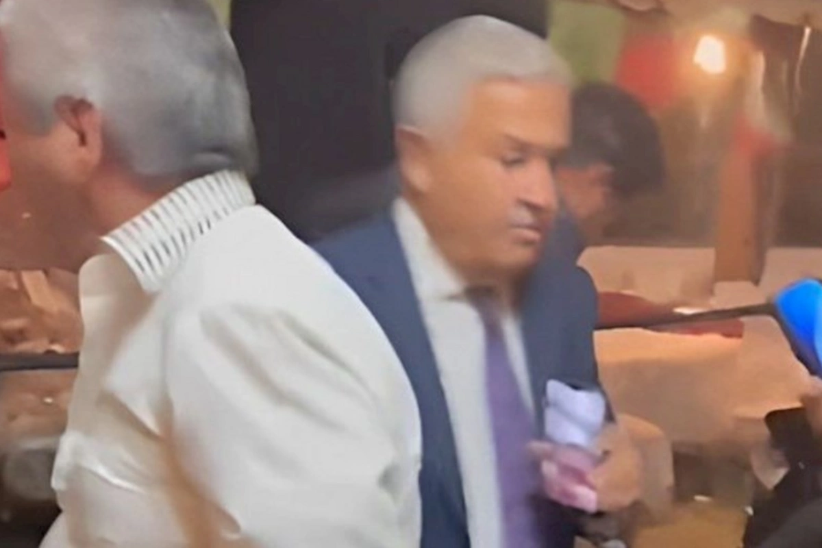 Yusif Mustafayevin iştirak etdiyi toyu qəfil dayandırdılar — VİDEO