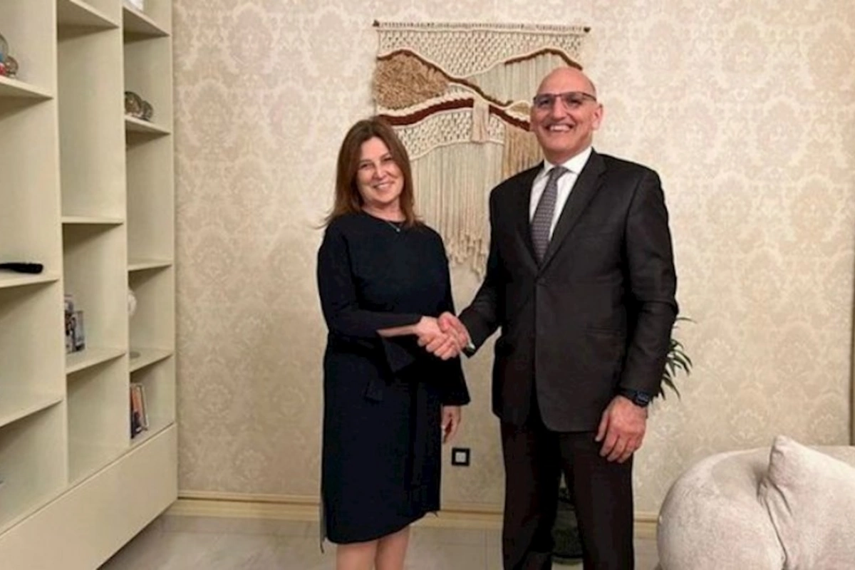 Elçin Əmirbəyov İsrail XİN-in direktoru ilə görüşdü — FOTO