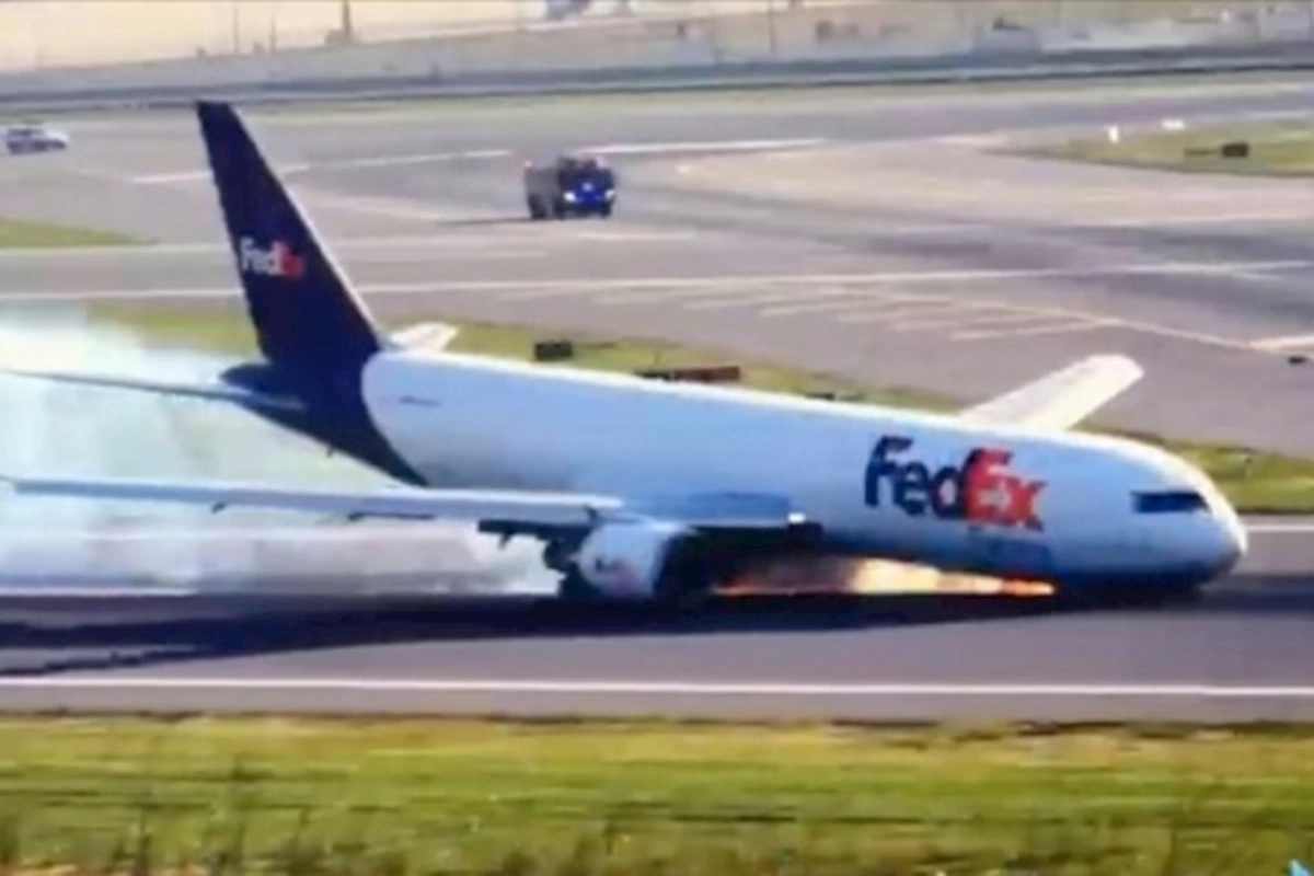 İstanbul aeroportunda təhlükəli anlar — VİDEO