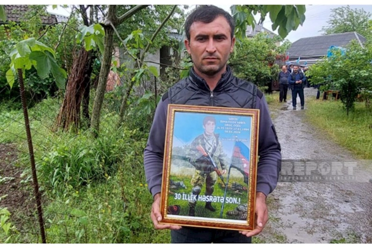 Lənkəranın Kərgəlan kəndində Birinci Qarabağ müharibəsinin şəhidi dəfn edildi